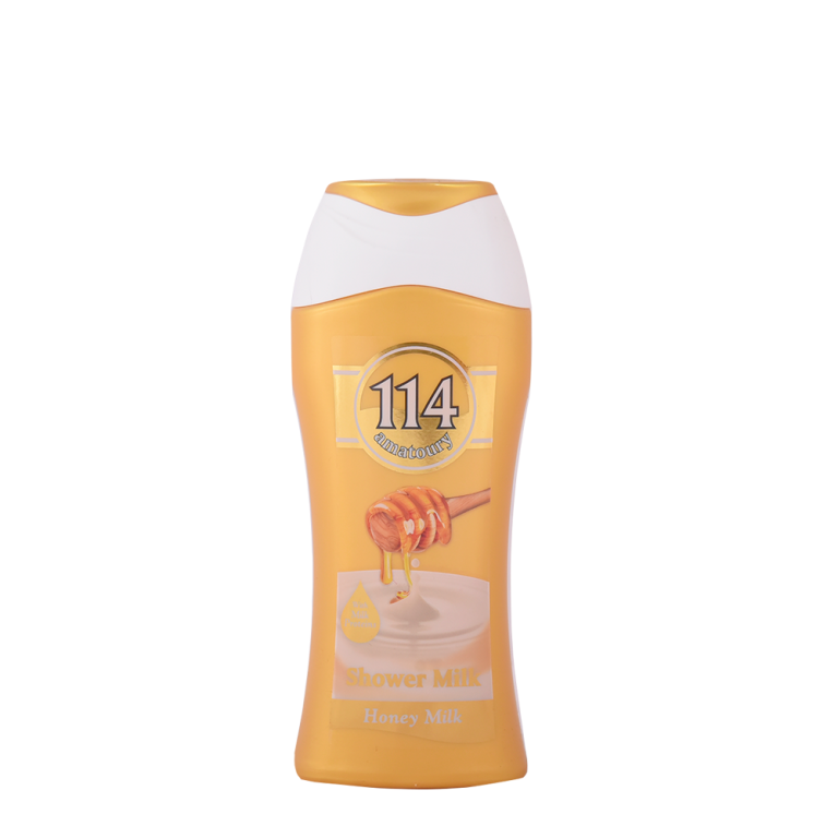 250ml Honey & Moisturizing Milk 114 Shower Milk Amatoury 114